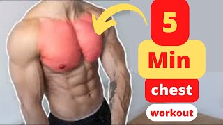 5 minutes chest workout at home/get bigger chest at home.