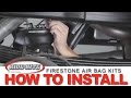 How to Install a Firestone Air Bag Kit