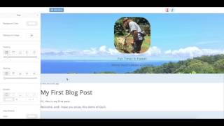 Making a blog with Quill