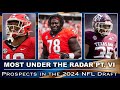 Most UNDER THE RADAR Prospects in the 2024 NFL Draft I MOST UNDERRATED PT. VI