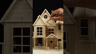 How to build a POPSICLE STICK HOUSE!!#Tube Diy