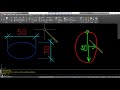 auto cad 2d初階3之02橢圓繪圖指令