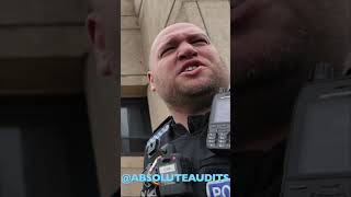 Baldy Cop Threatens Arrest 3 Times For Calling Him A TYRANT 👮🏻‍♂️ #police  #audit #tyrant