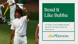 Bubba Watson Reminisces On Iconic Shot On Hole No. 10 | The Masters