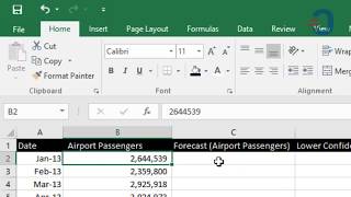 How to use the FORECAST.ETS Function in Microsoft Excel - Part I