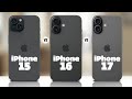 iPhone 17 Vs iPhone 16 Vs iPhone 15 | Full Specs Comparison