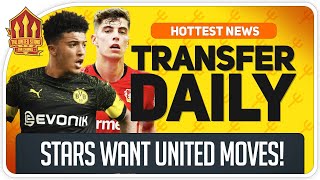 Sancho "Favours Man Utd Transfer" | Man Utd Transfer News