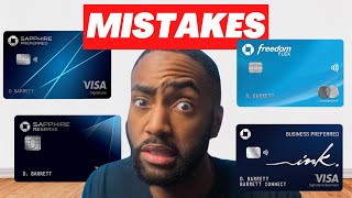 Avoid Making These 10 Mistakes With Your Chase Credit Cards
