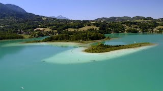 Vue d'ici : Le lac d'Aiguebelette