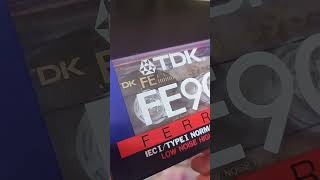 TDK FE 90 packed