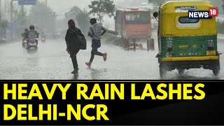 Thunderstorm In Delhi | Delhi Thunderstorm Today | Heavy Rain Lashes Delhi-NCR | English News