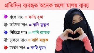 প্রতিদিন ব্যবহৃত অনেক গুলো মালয় বাক্য / মালয়েশিয়ান ভাষায় অনর্গল কথা বলুন এই একটি শব্দ ব্যবহার করে