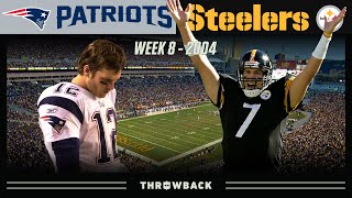 Rookie Ben Ends Brady & Belichick's 21 Game Win Streak! (Patriots vs. Steelers 2
