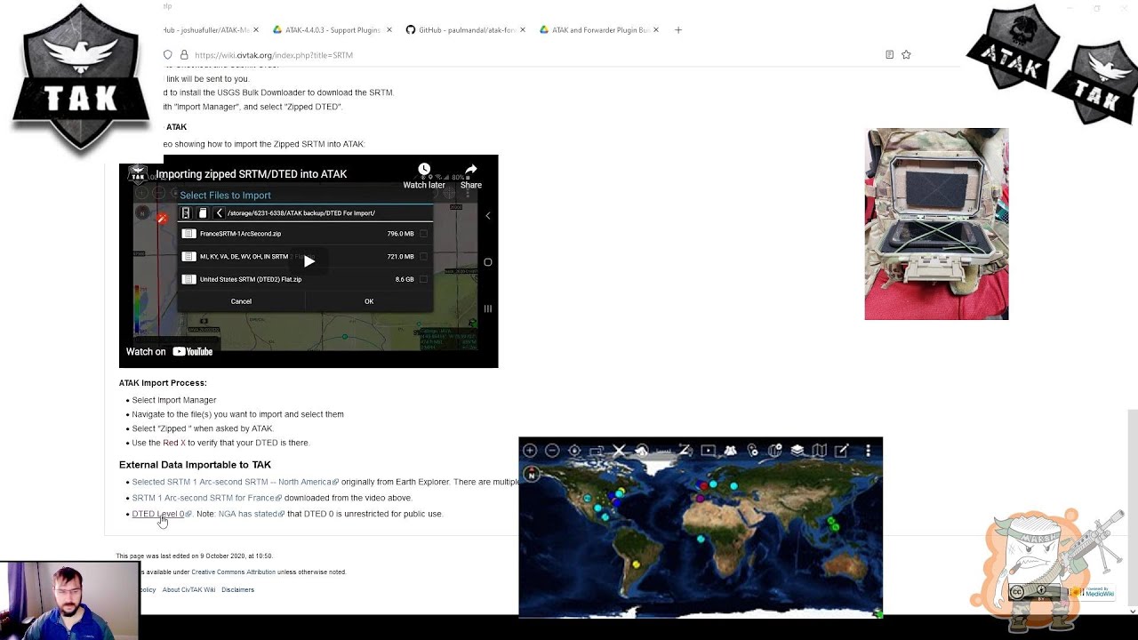 Atak Walk Through Getting Maps And Plug Ins Youtube