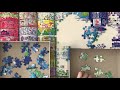 washi tape jigsaw puzzle 😱🤩 rainbow puzzle time lapse 🧩🌈 300pc ravensburger stationery love