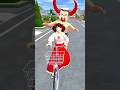 Ada hantu di belakang sepeda👹 #shorts #sakuraschoolsimulator #viralvideo #shortvideo