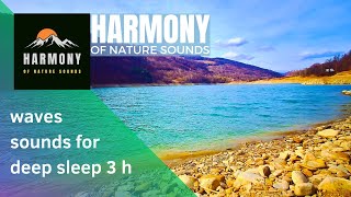 Relaxing Waves Sounds for Sleeping - Lake Vidraru