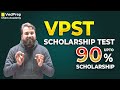 vpst scholarship test upto 90% new batches iit jam 26 csir net 25 gate 26 free registration