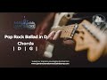 Tasty Backing Track | Pop Rock Ballad in D Major