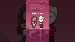 Waka Waka Eh Eh (Animation Meme) #shorts