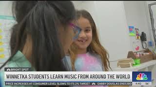 NBC News - Bright Spot features CWC LA music teacher Mr. Matt