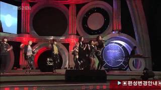 Girls Generation (SNSD- 소녀시대) Run Devil Run live @ The 46th Baeksang Awards (Mar. 26,2010)