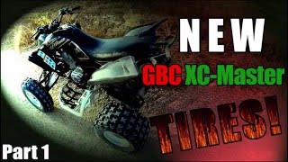 Yamaha Raptor 700 - New GBC XC-Masters tires