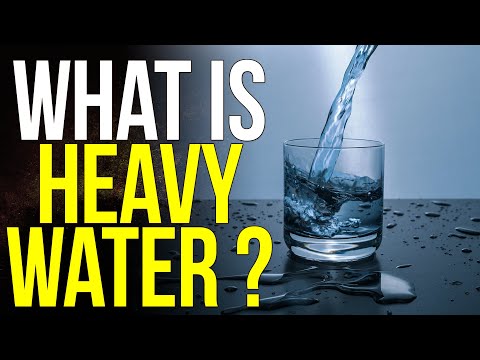 What is difference between normal water and heavy water?