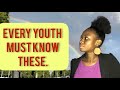 How to maximize your YOUTHFULNESS. #youths #youngones #nigeria #adolescentes #potentials