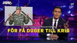 Många söker men få blir antagna att göra militärtjänstgöringen