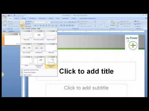 How-To: PowerPoint: Importing an old PowerPoint presentation into a new template How-To: PowerPoint: Importing an old PowerPoint presentation into a new template