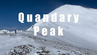 Quandary Peak || 14,000 feet of mellow backcountry skiing