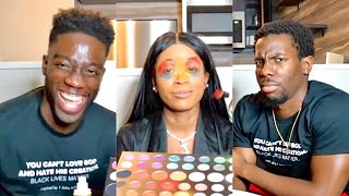 Guys Try Make Up For The First Time | Dustin & Denzel