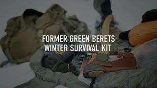 Former Green Berets Winter Survival Kit