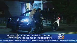 Firefighters Find Suspected Meth Lab While Battling Fire Inside Home