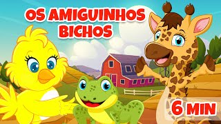 Os Amiguinhos Bichos - Giramille 6 min | Desenho Animado Musical