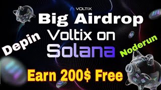 Voltix Airdrop   Voltix Ai DePin Project   New Solana Airdrops