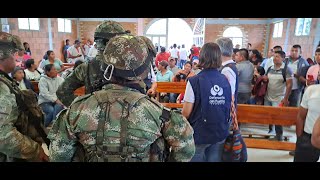 Liberan a los 16 militares que habían sido retenidos en Toribío, Cauca, por la guardia indígena