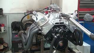 BBC 717HP 540 ENGINE DYNO RUN FOR MICHAEL McMULLEN BY WHITE PERFORMANCE AND MACHINE