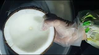 ASMR COOKING - Boiled Ngapi Nut with grated Coconut/Jering rebus dgn kelapa kukus #jengkol#ngapinuts