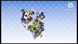 Pangea is Back Remake #conturymap #pangea #Shorts