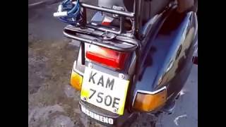 The Only Vespa in Mombasa With A Start Button. #Msumeno