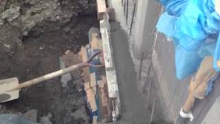 ＤＩＹ・擁壁補強工事１...alayman...retaining wall reinforcement wark