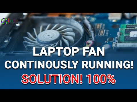 Laptop fan continously running | Solution 100% | Windows 10