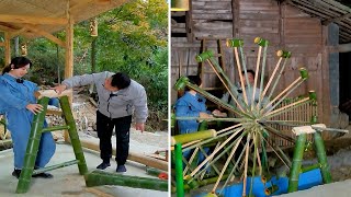 Making bamboo furniture - Bamboo Crafts - you can see my hometown life▶4