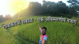 गावाकडची सकाळ - माझं कोकणच गाव | Beutiful Morning In Konkan