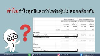 ทำไมกำไรสุทธิและกำไรต่อหุ้นไม่สอดคล้องกัน??