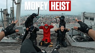 Money Heist Parkour vs POLICE Escape Chase || ''THE TRAP'' (Epic Live Action POV