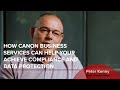 How CBS can help your business achieve compliance and data protection | Canon Business Services