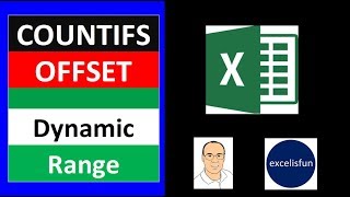 OFFSET Function Dynamic Range inside COUNTIFS Function - Excel Magic Trick 1573